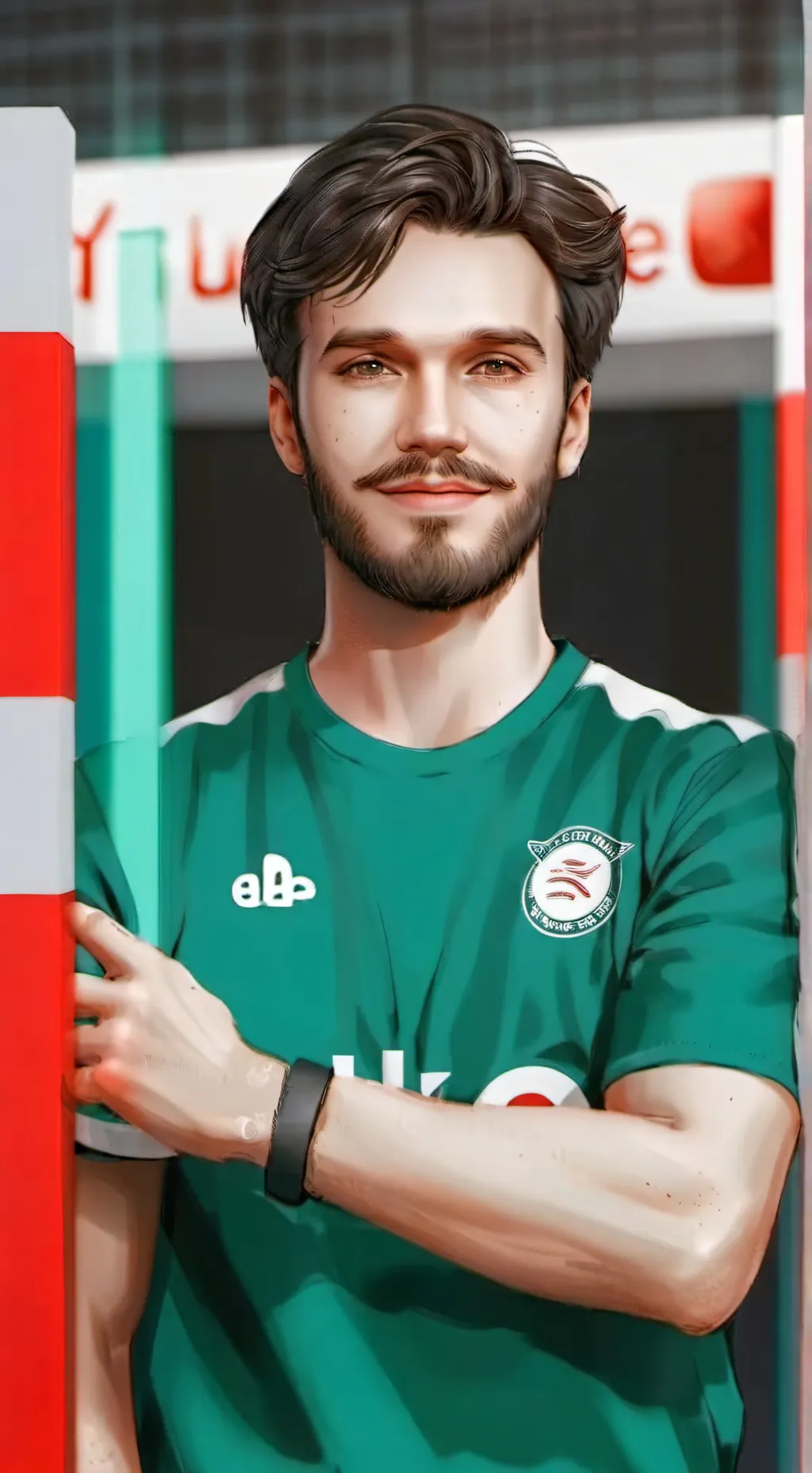 ai character: Pewdiepie background