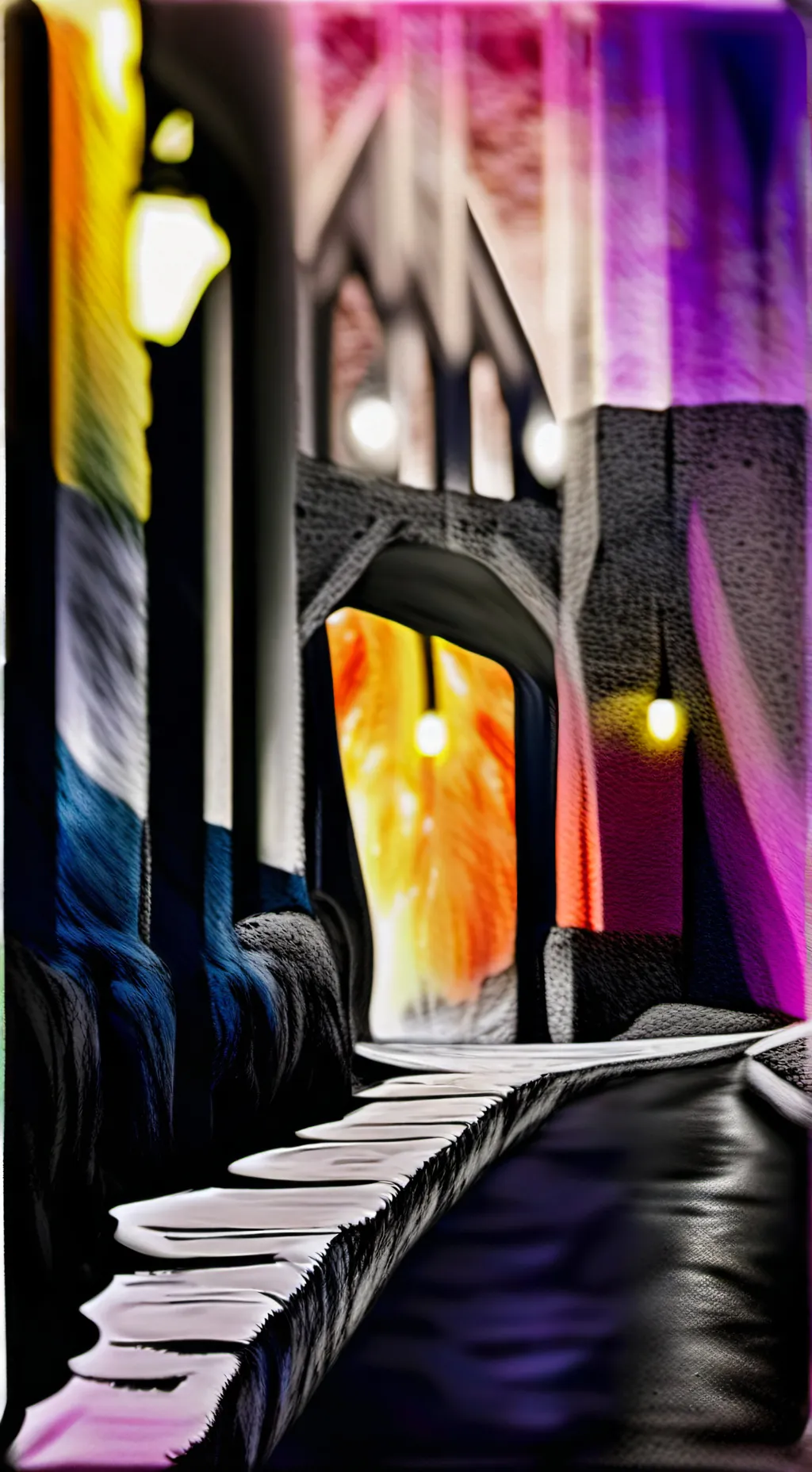 ai character: scream background