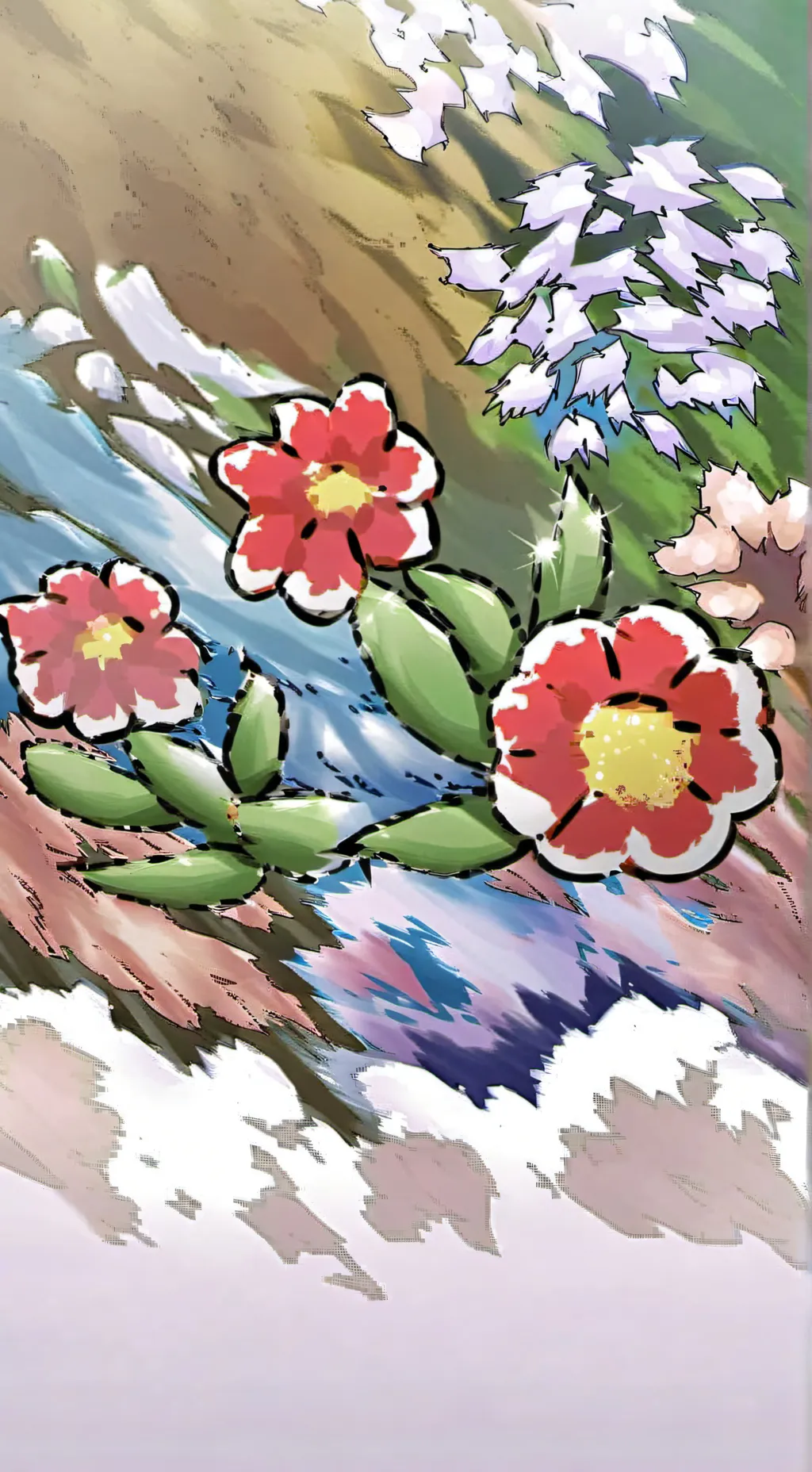 ai character: Dandy's world  background