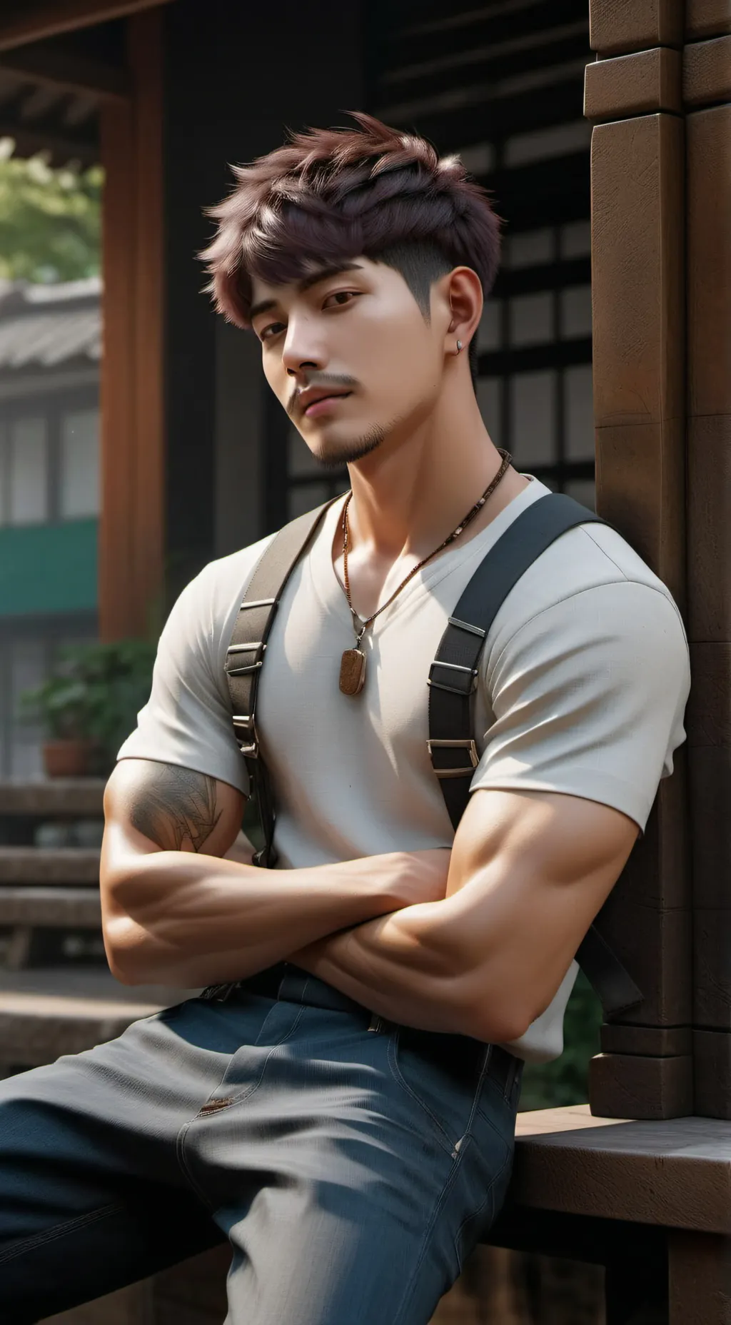 ai character: Vester  background