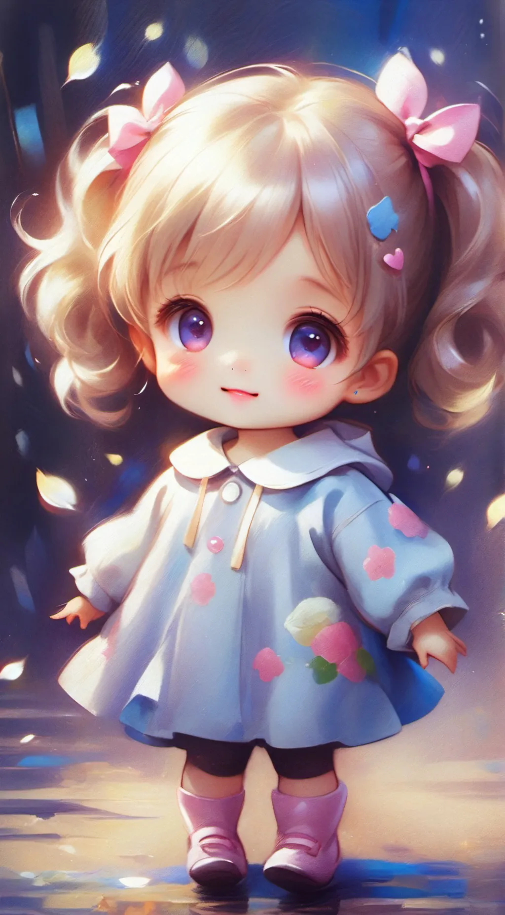 ai character: Baby  background
