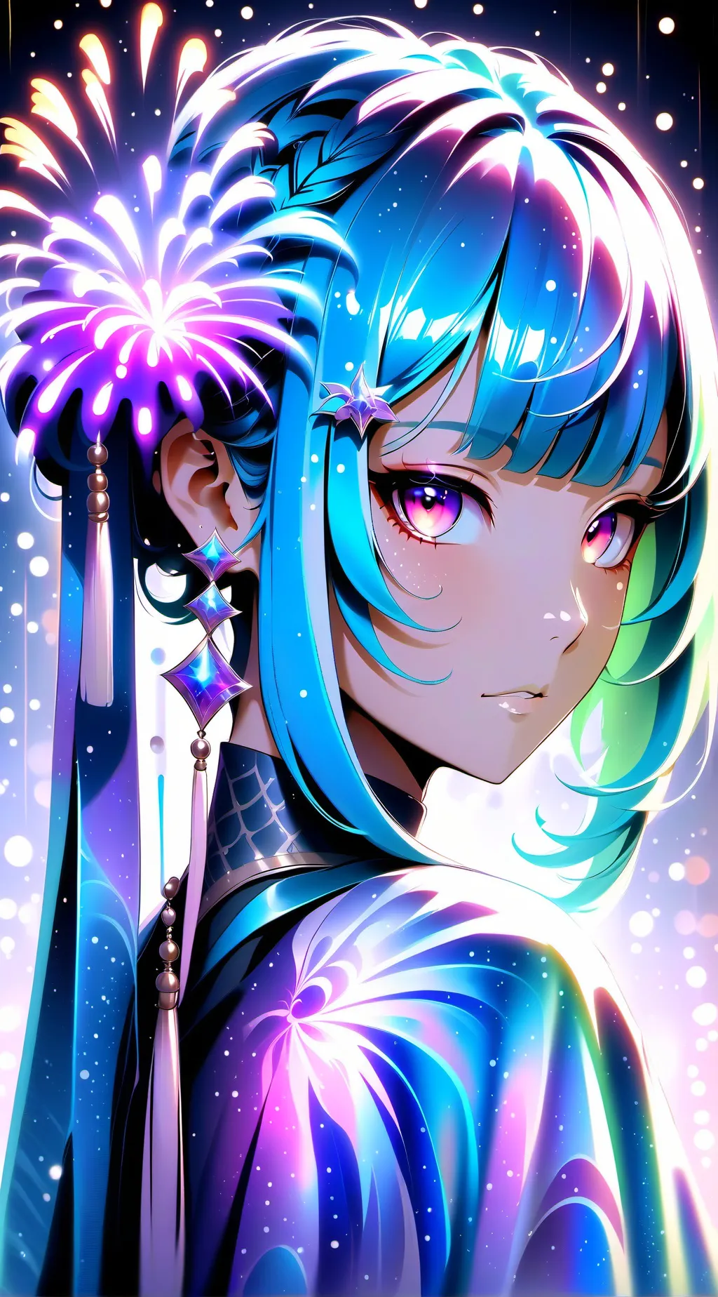 ai character: HH new years background