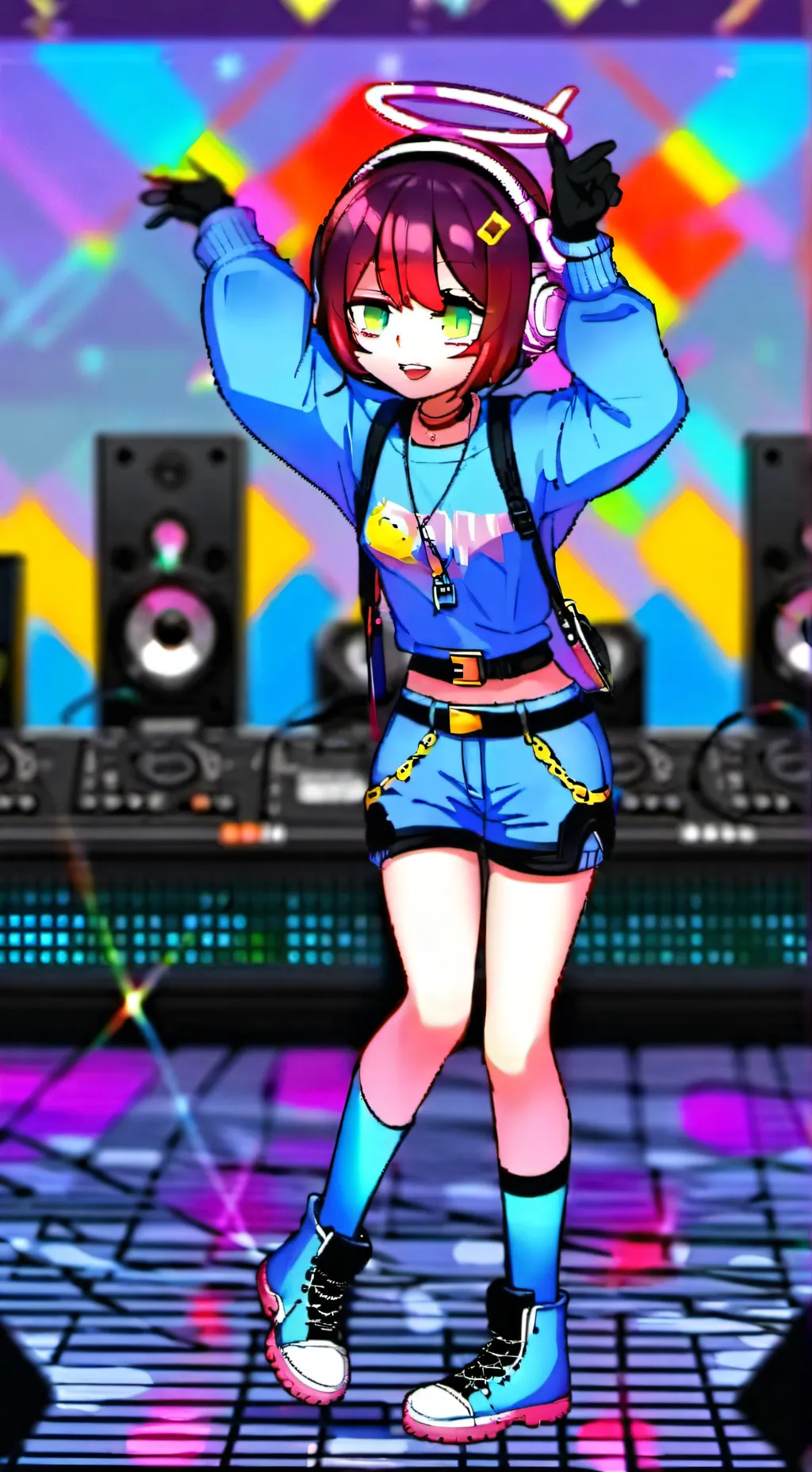 ai character: Ult.DJ Chelsea background