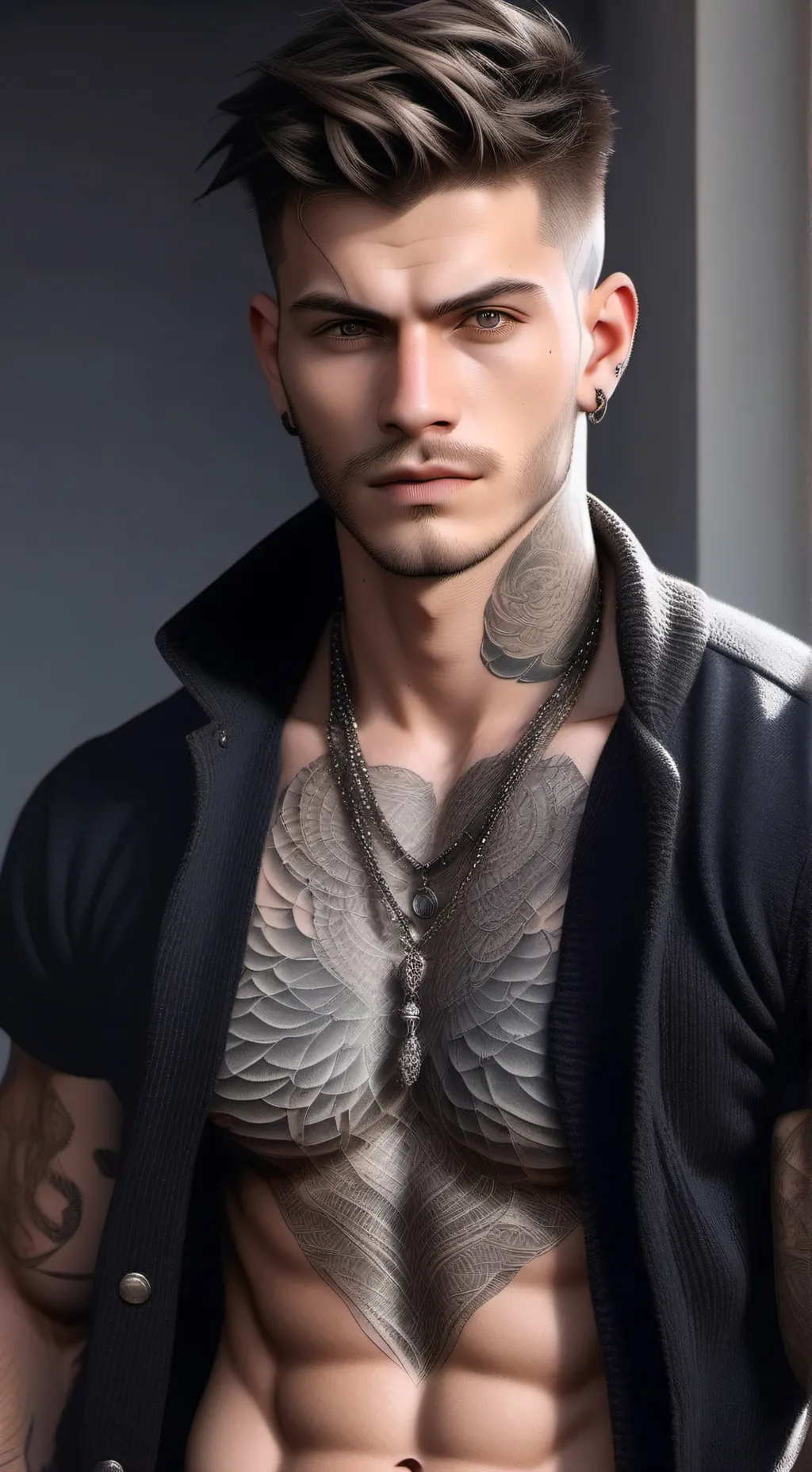 ai character: Adrian background