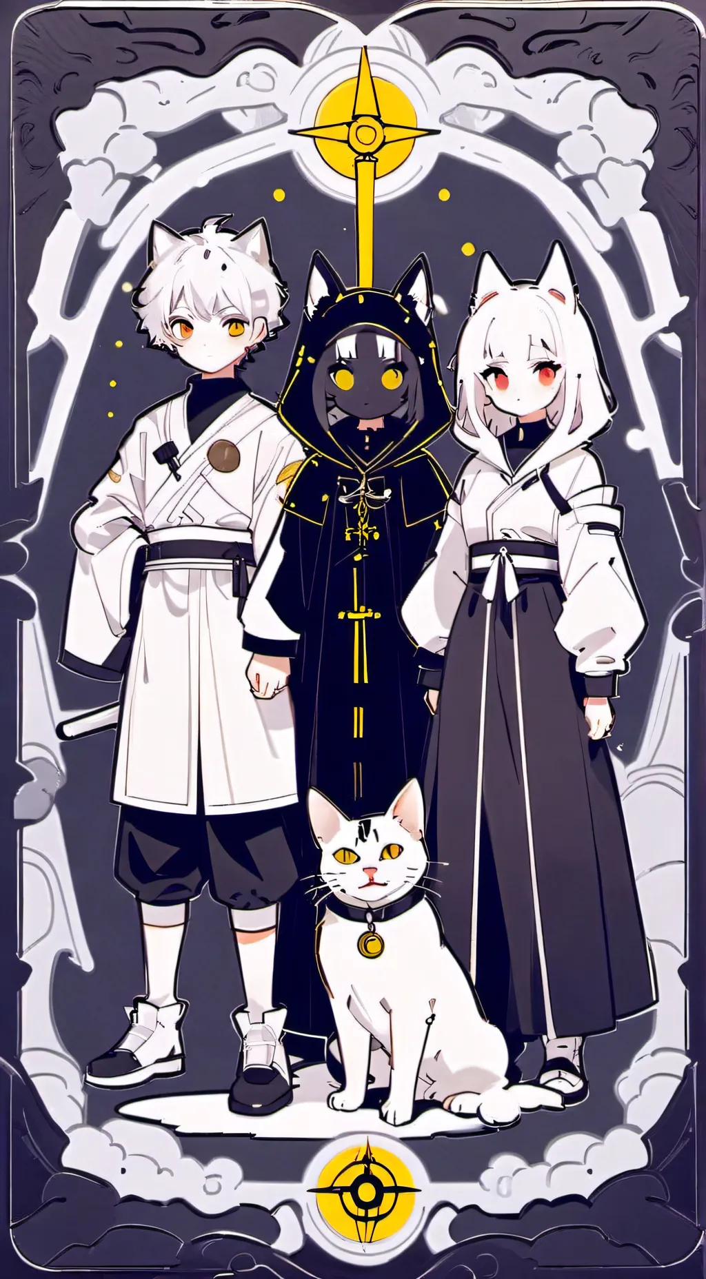 ai character: Pixie and brutus background