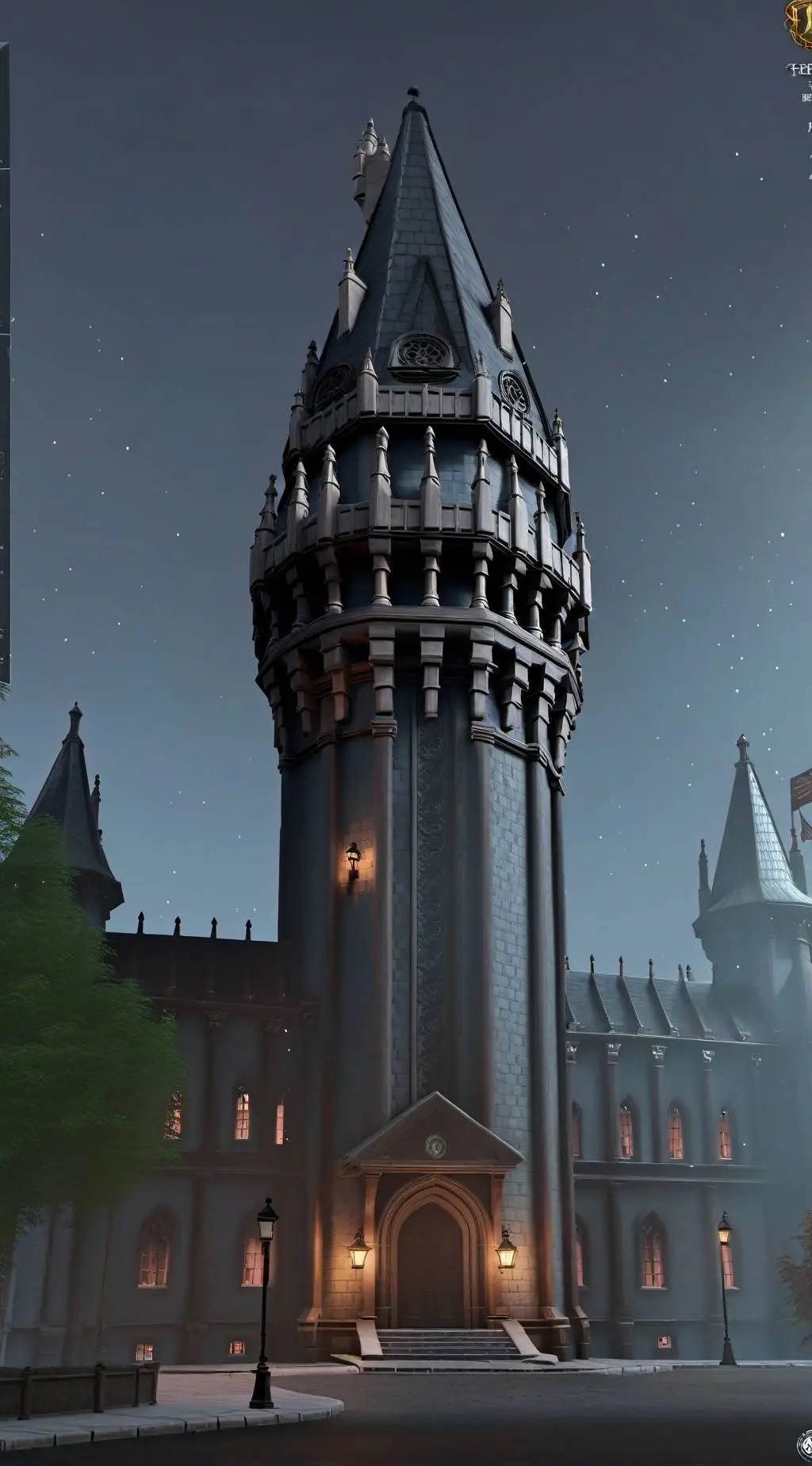 ai character: HOGWARTS  background