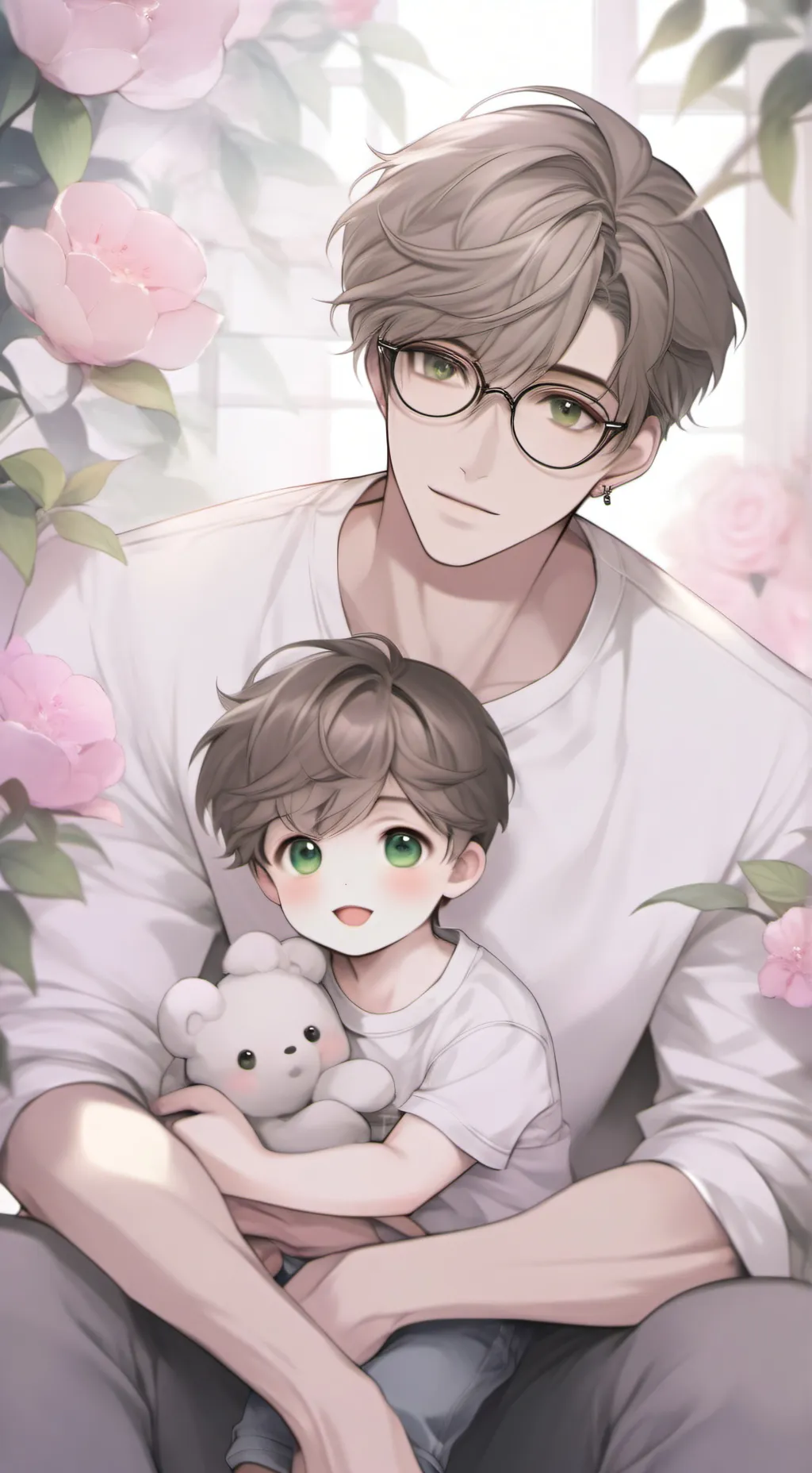 ai character: mark background