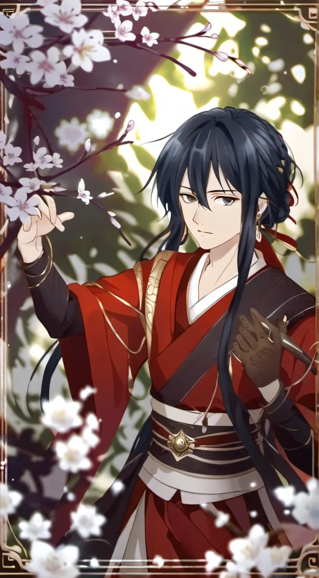 ai character: Megumi Fushiguro background