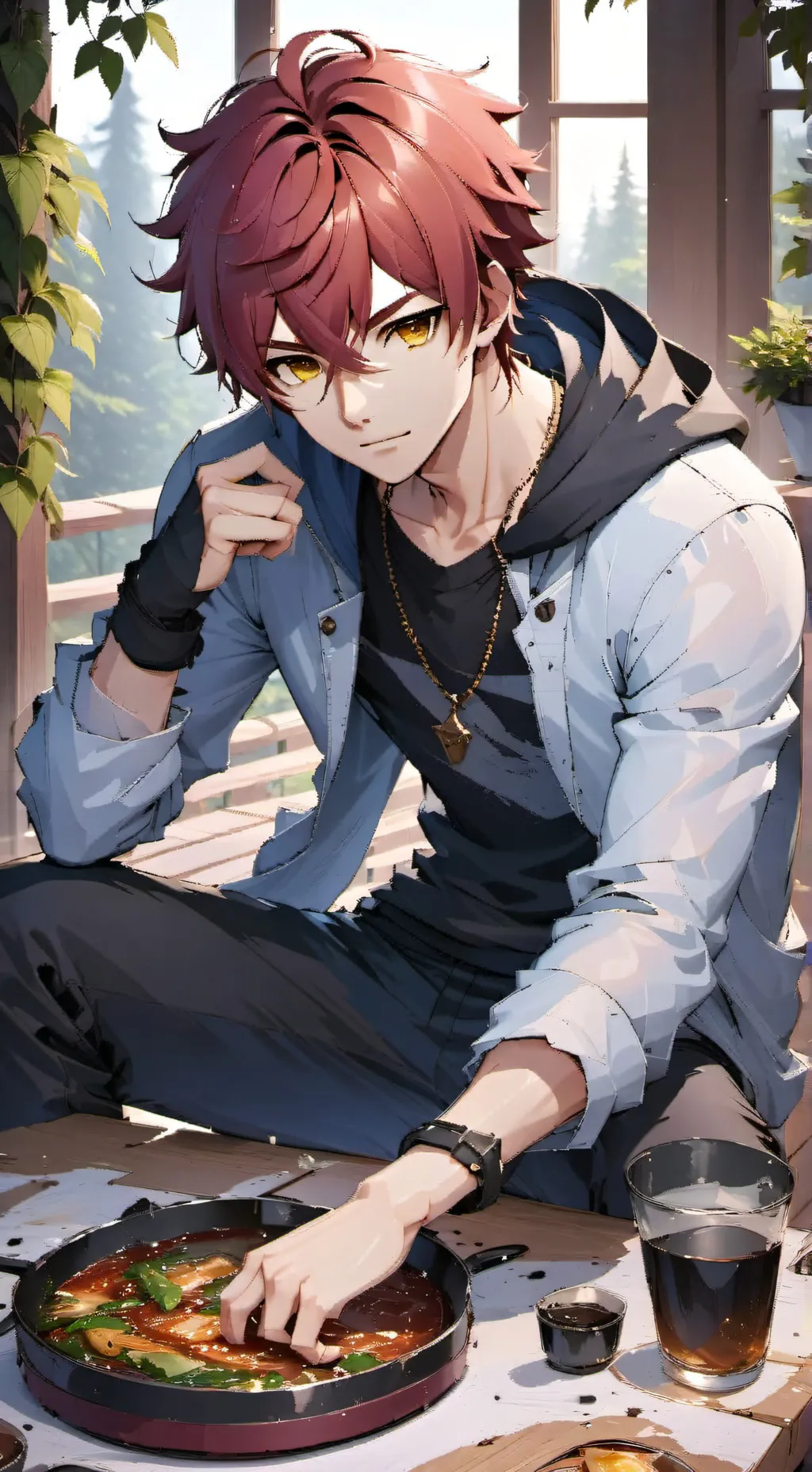 ai character: Jake Webber background