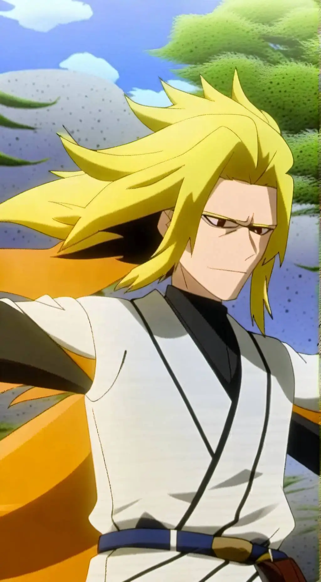 ai character: All Might background