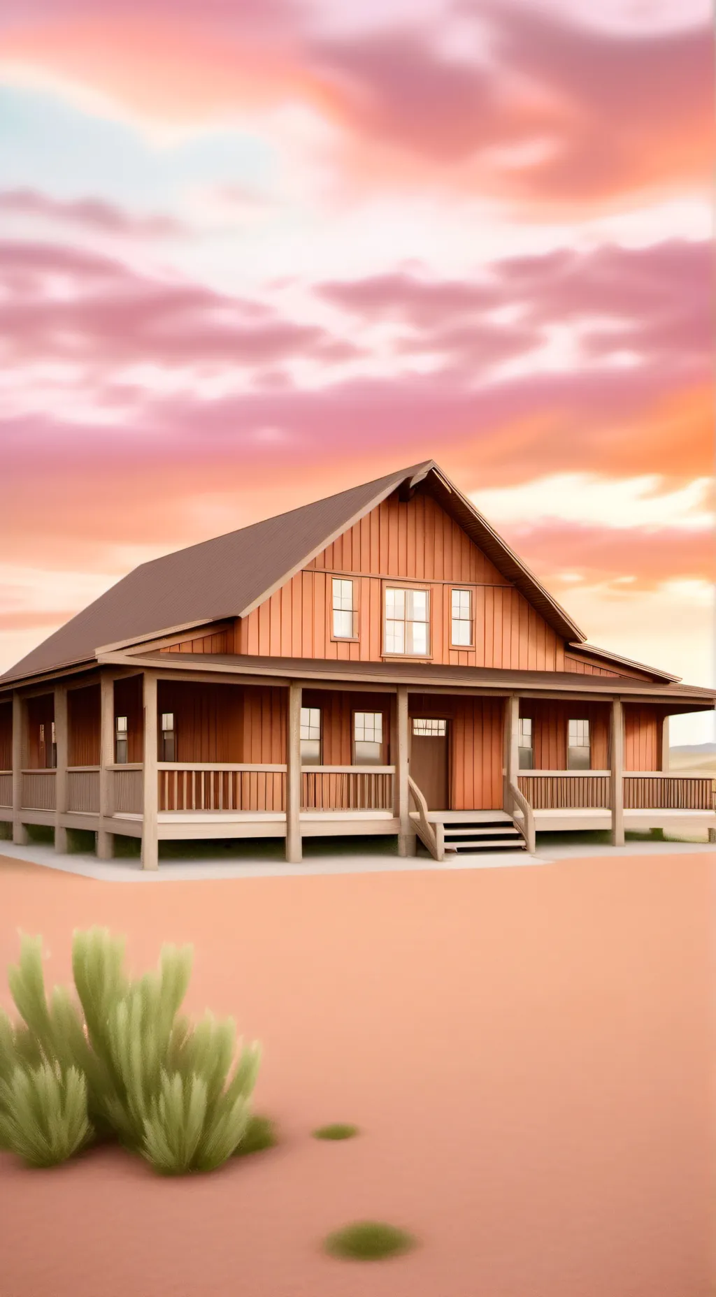 ai character: ranch  background