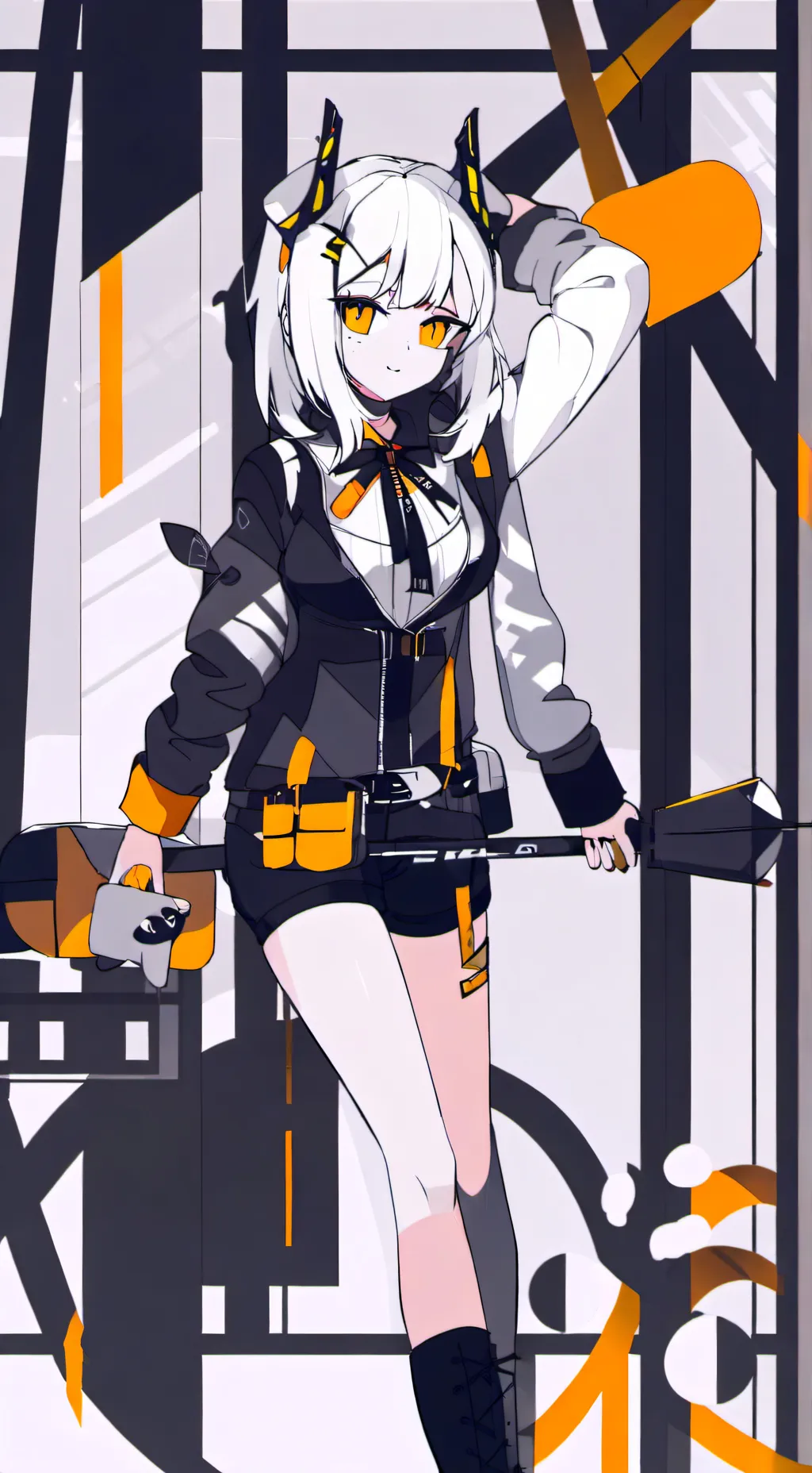 ai character: sky background