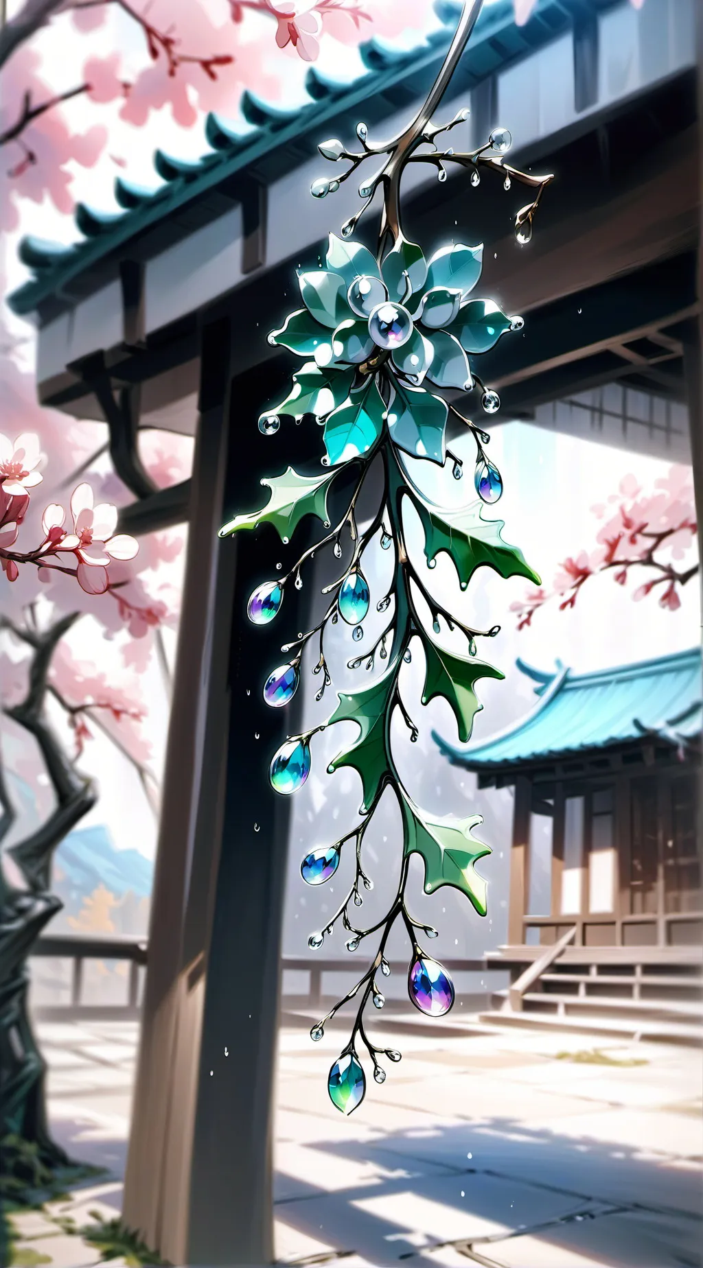 ai character: BKDK mistletoe >:3 background