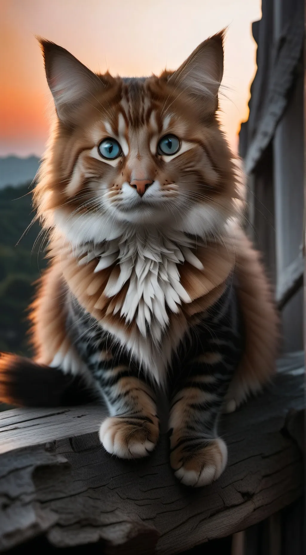 ai character: Fire'paw background