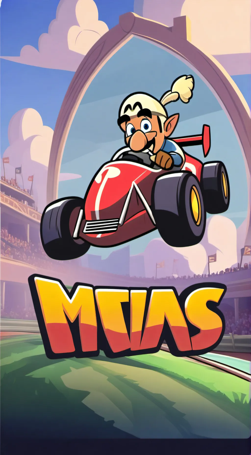 ai character: MinidriversrpV background