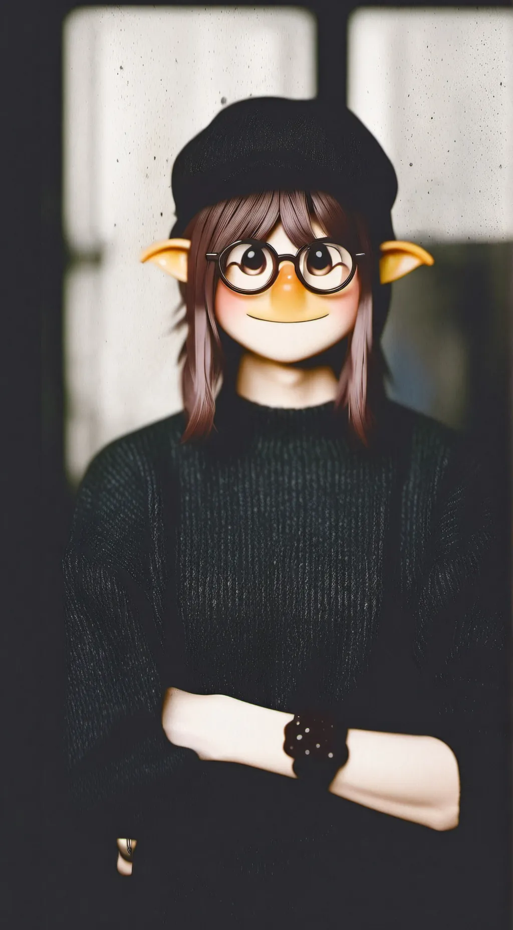 ai character: mui kny yandre background