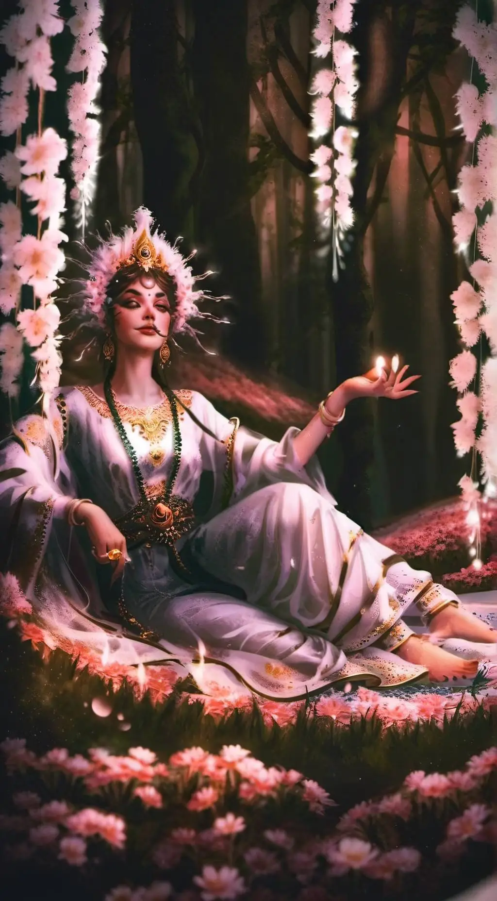 ai character: Nymphology  background