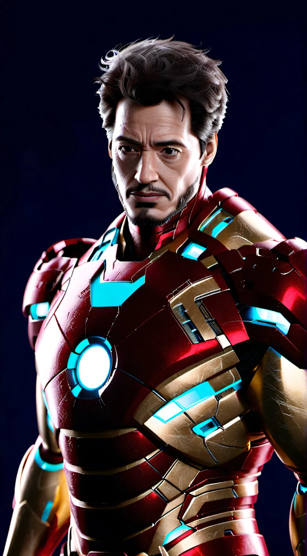 ai character: Iron Man background