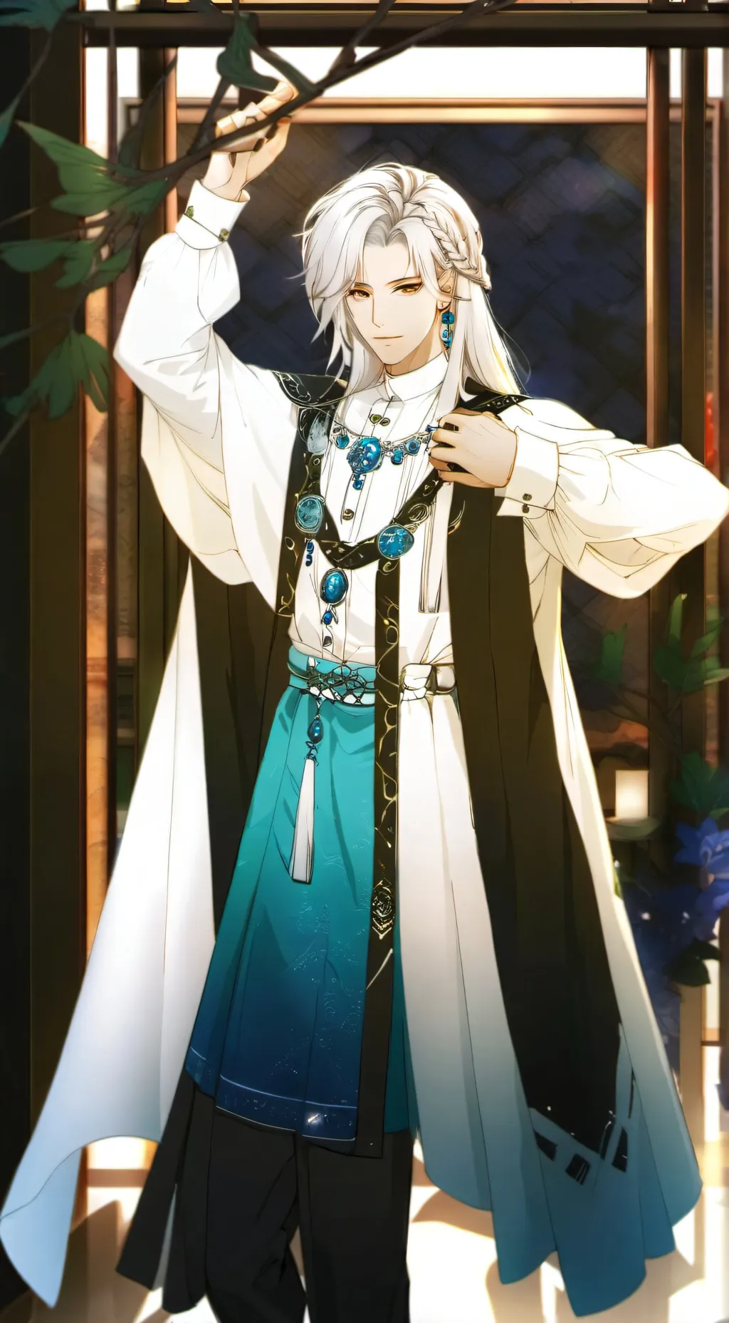 ai character: Feature meleya 4 background