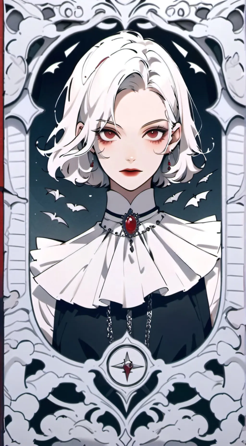 ai character: luna background