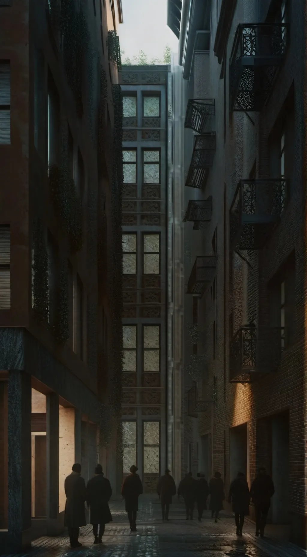 ai character: Mafia Street  background