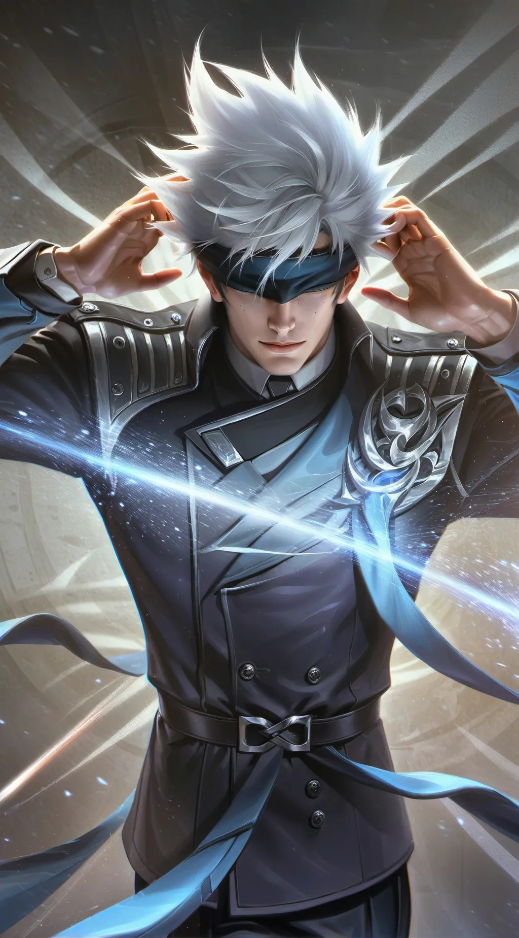 ai character: Gojo Satoru background