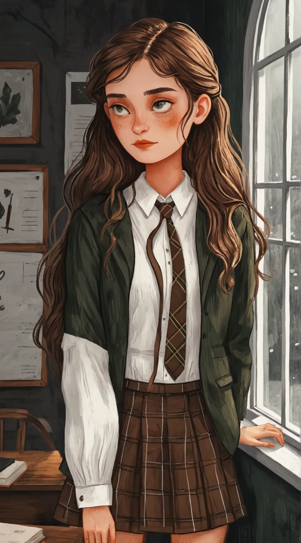 ai character: Idk background