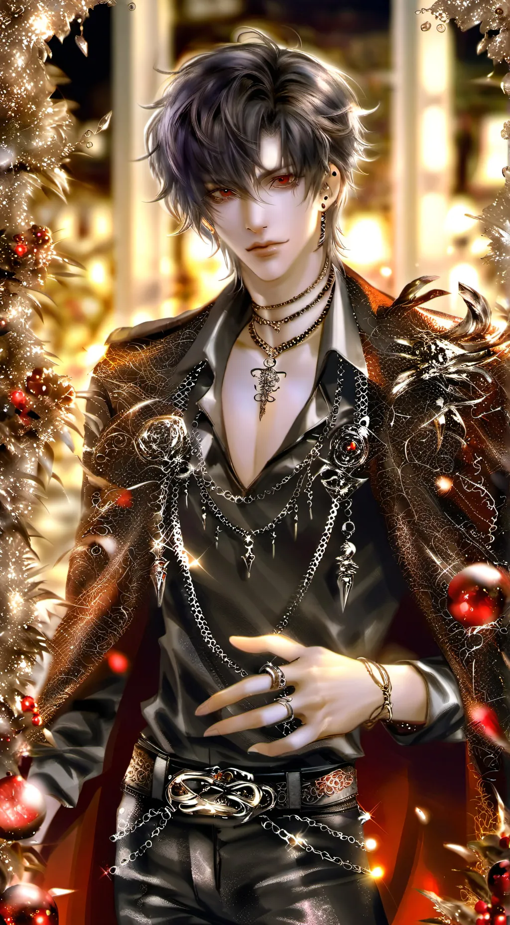 ai character: Milo🎸🕸️🕷️ background