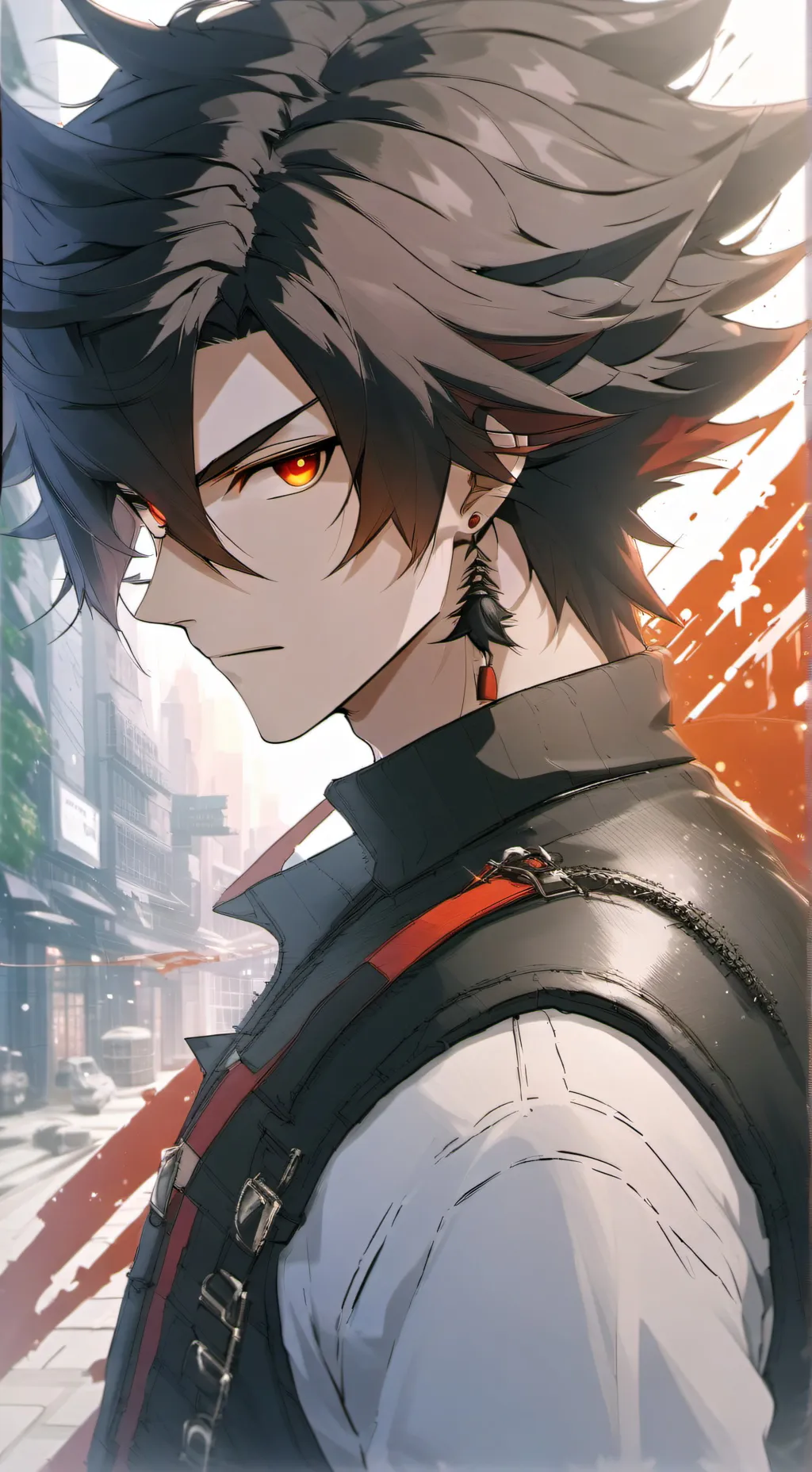 ai character: Shadow background