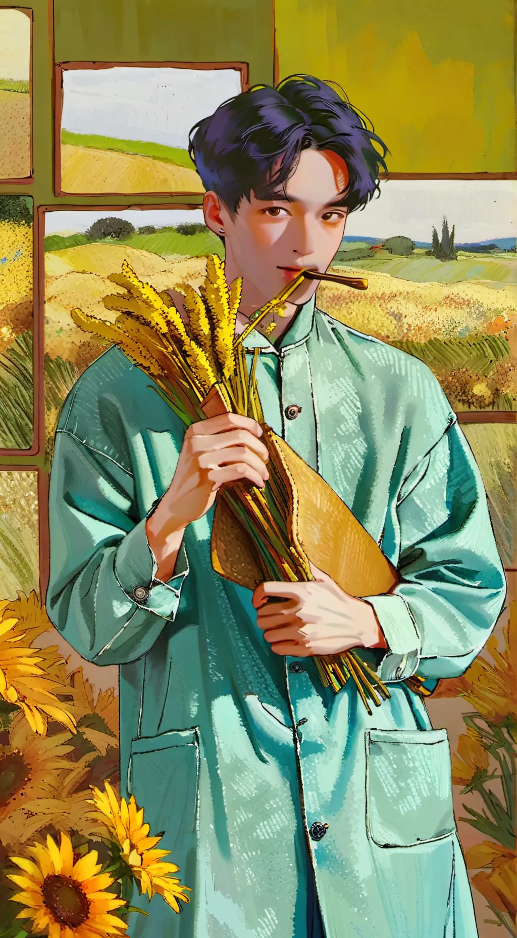 ai character: Hyynjinniee background