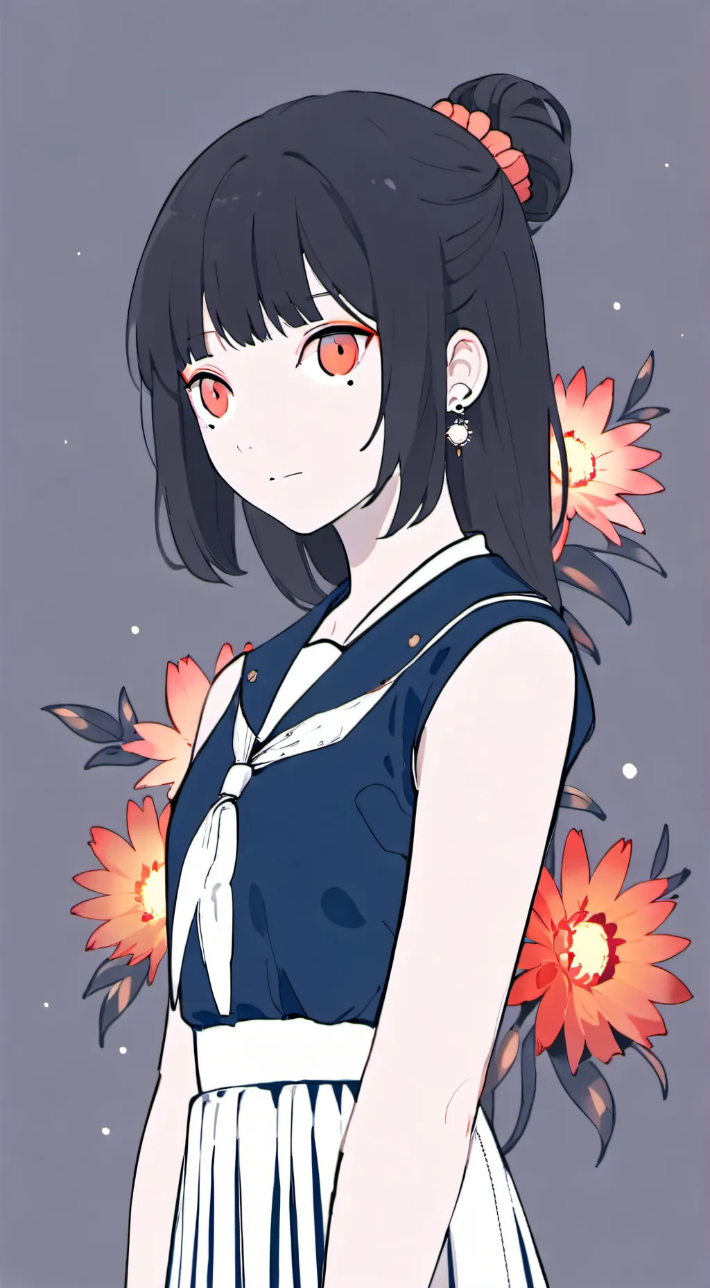 ai character: la chica rica  background