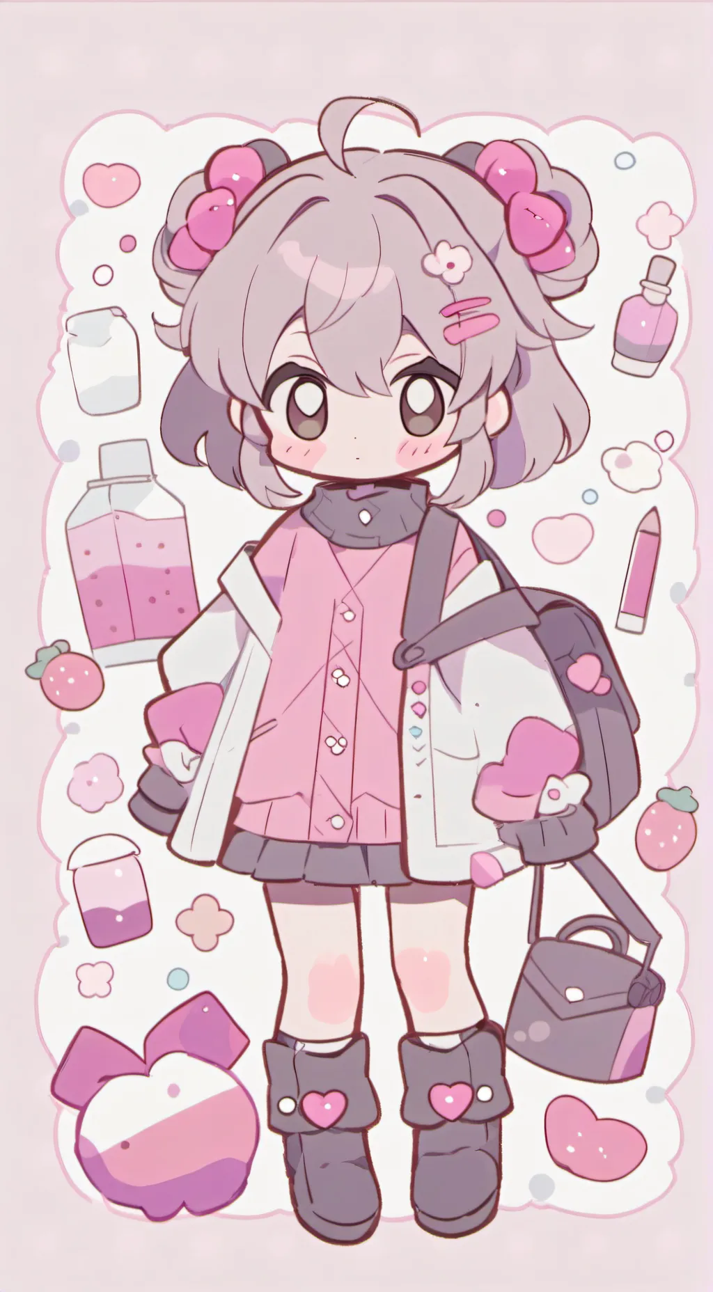 ai character: Mili  background