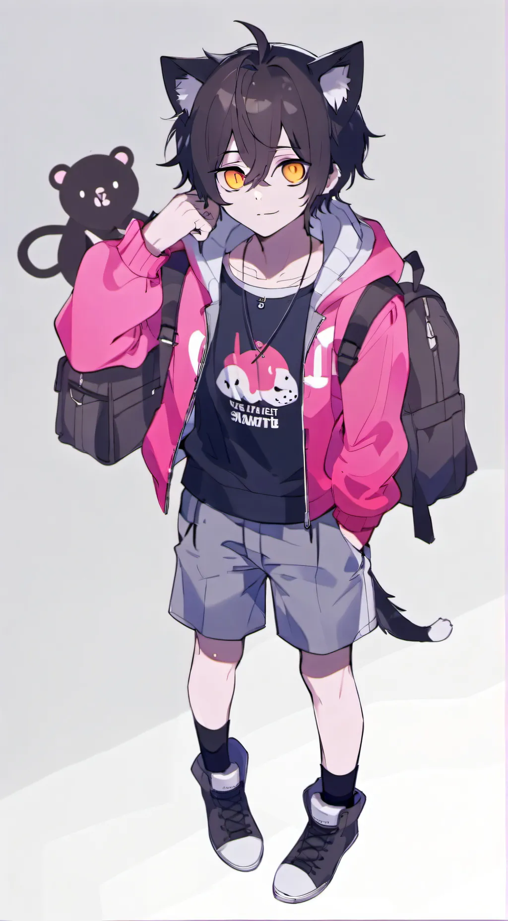 ai character: ★coco★ background