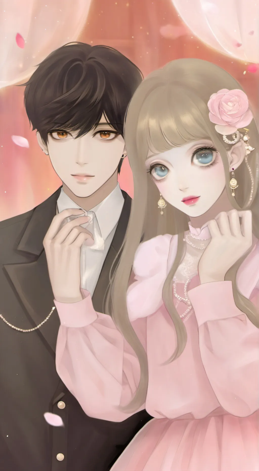 ai character: Alex and Eva background