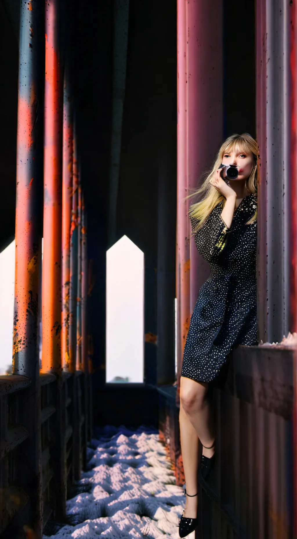 ai character: Taylor swift  background