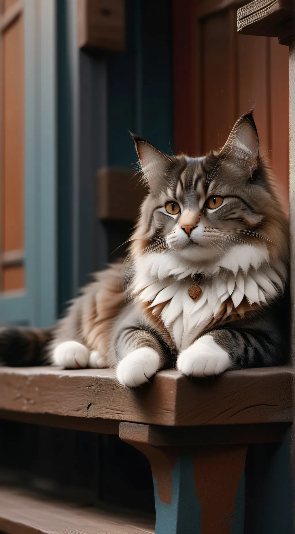 ai character: michi background