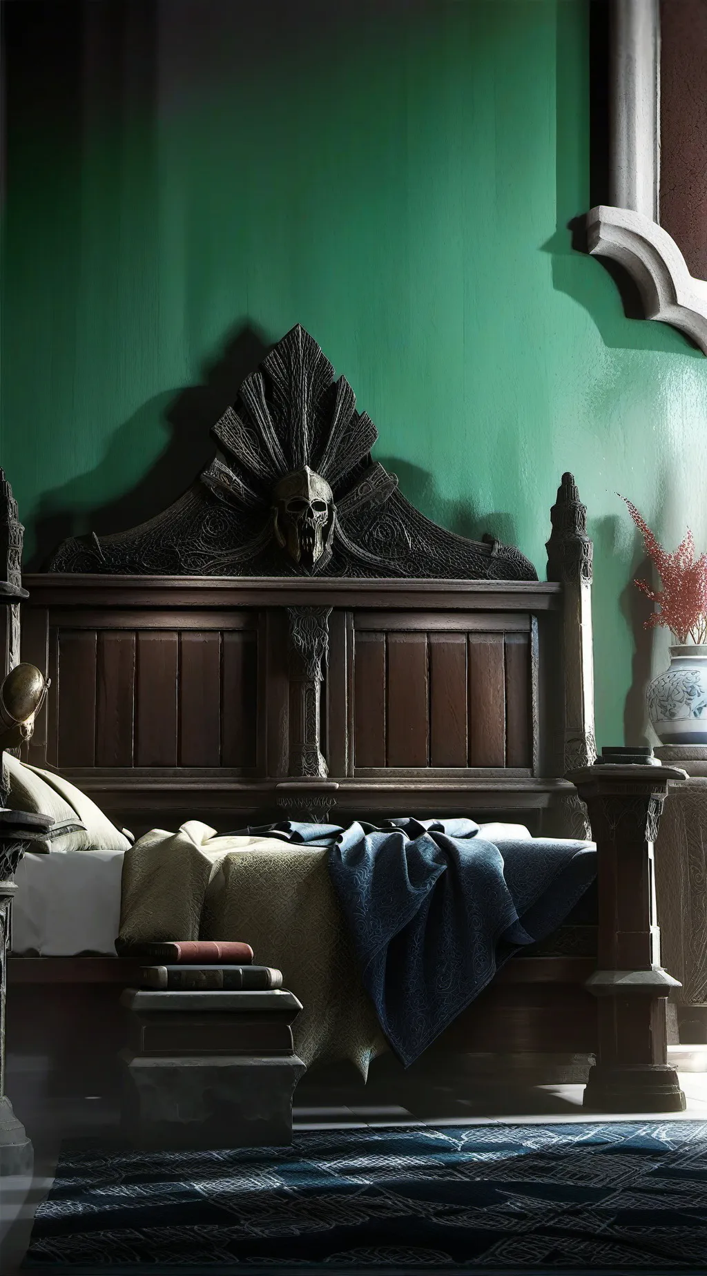 ai character: Fpe sleepover background