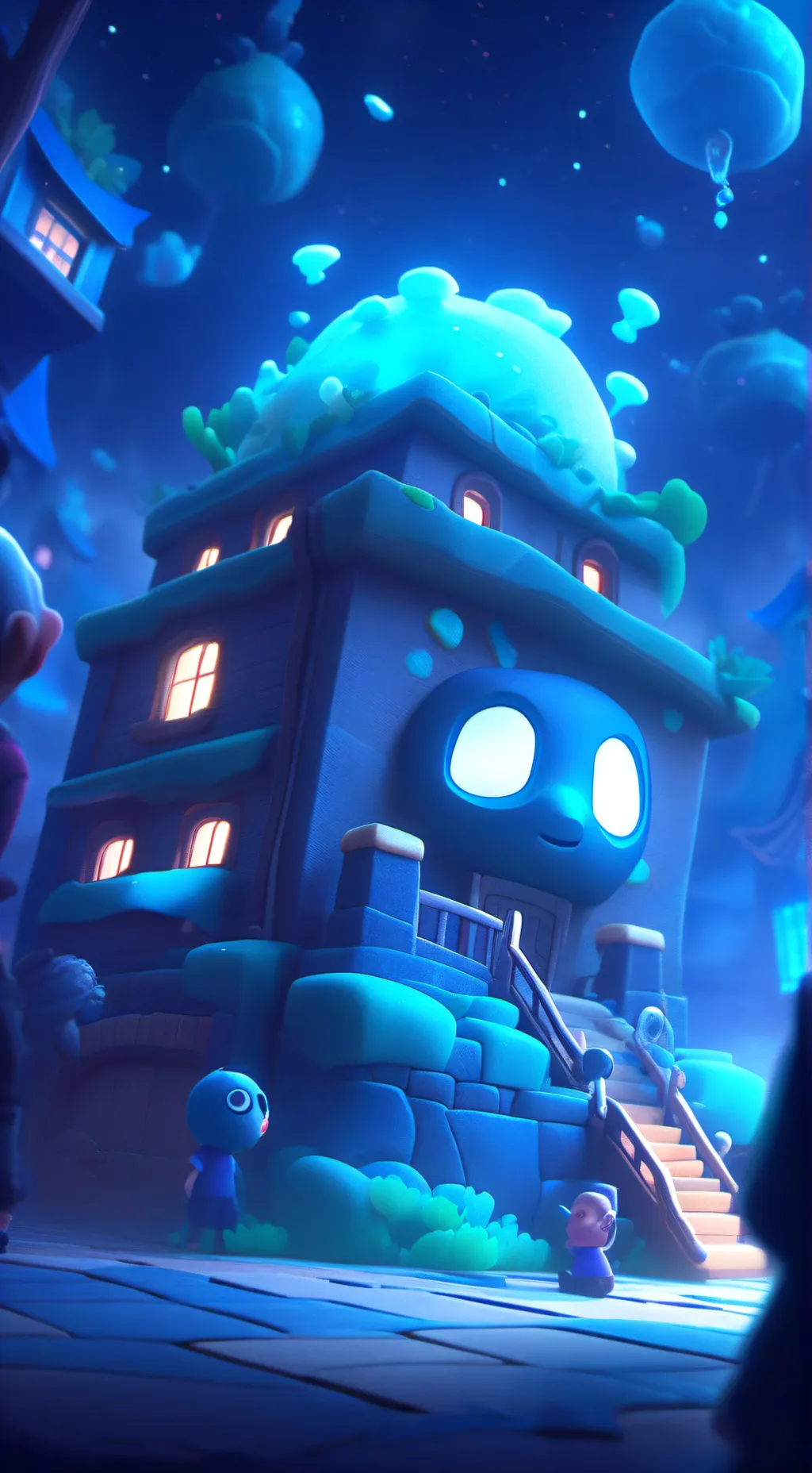 ai character: escola 7°a background