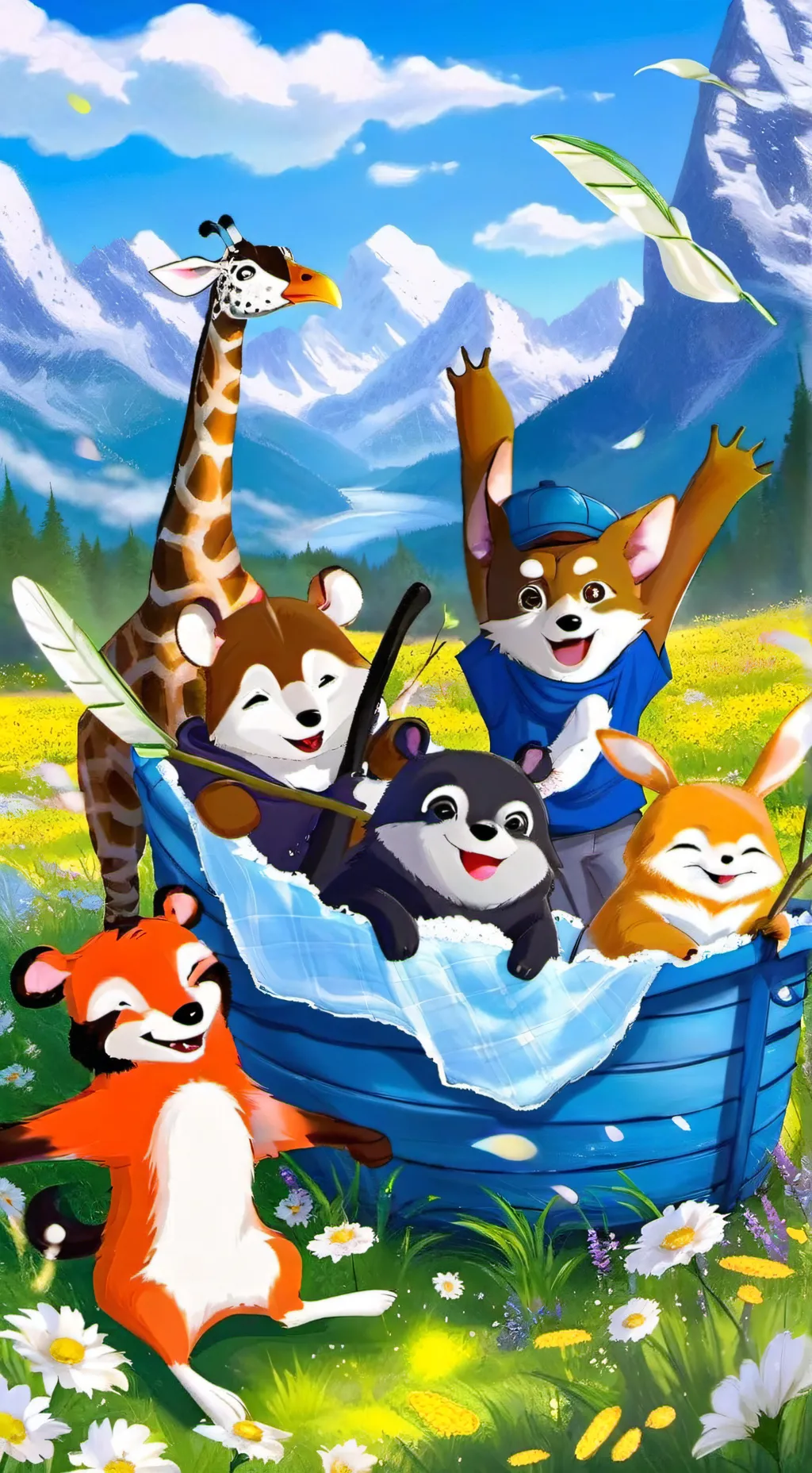 ai character: -+-sprunki-+- background