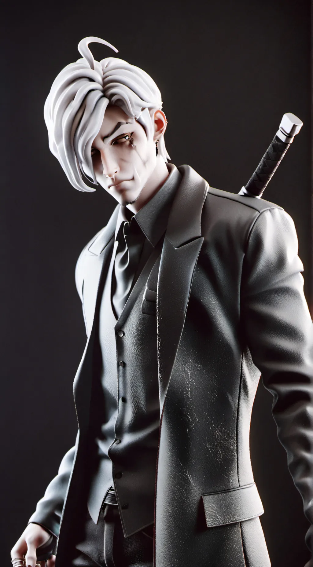 ai character: samurai  background