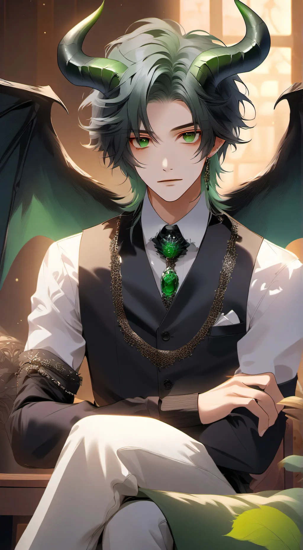 ai character: Mammon background