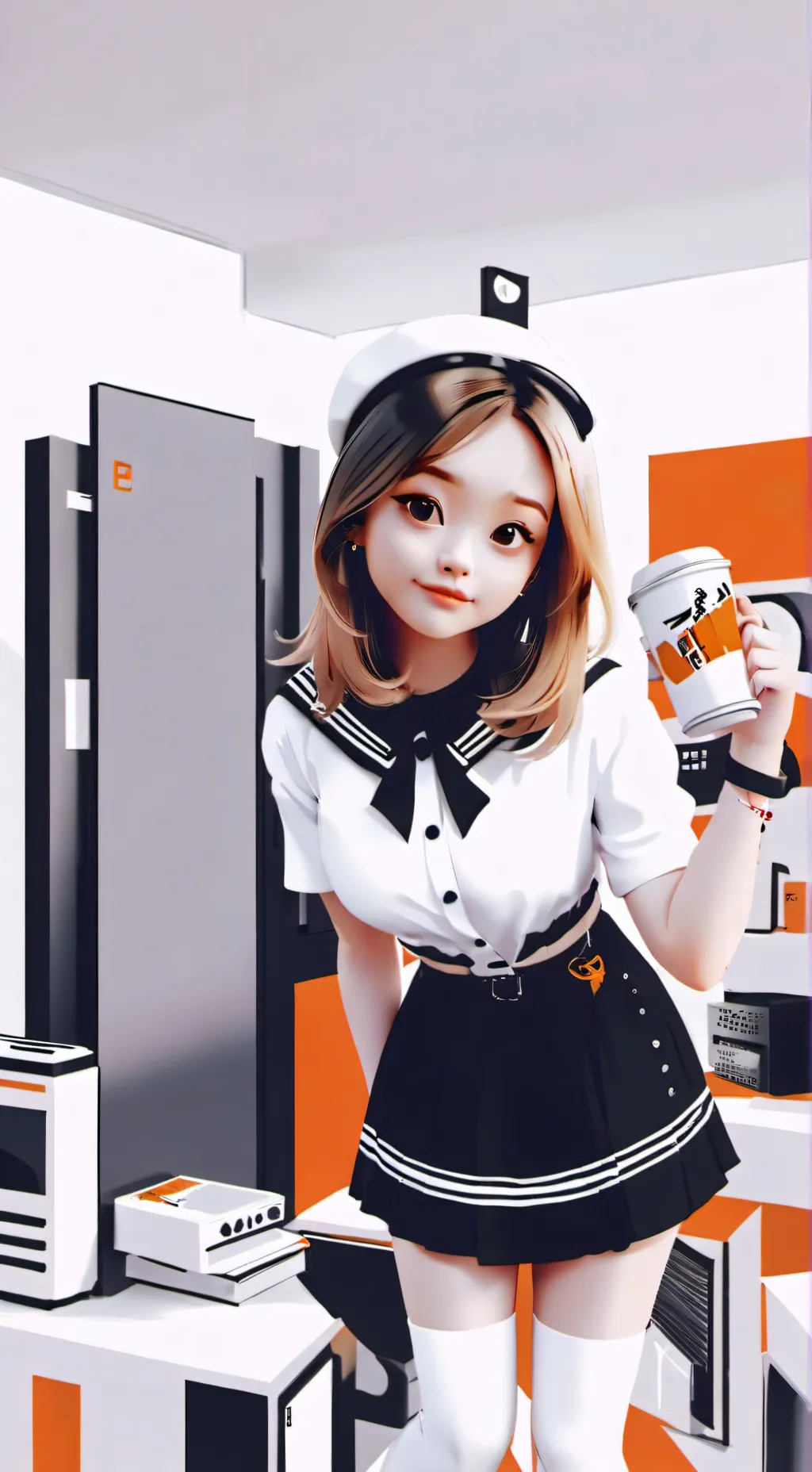 ai character: lily  background