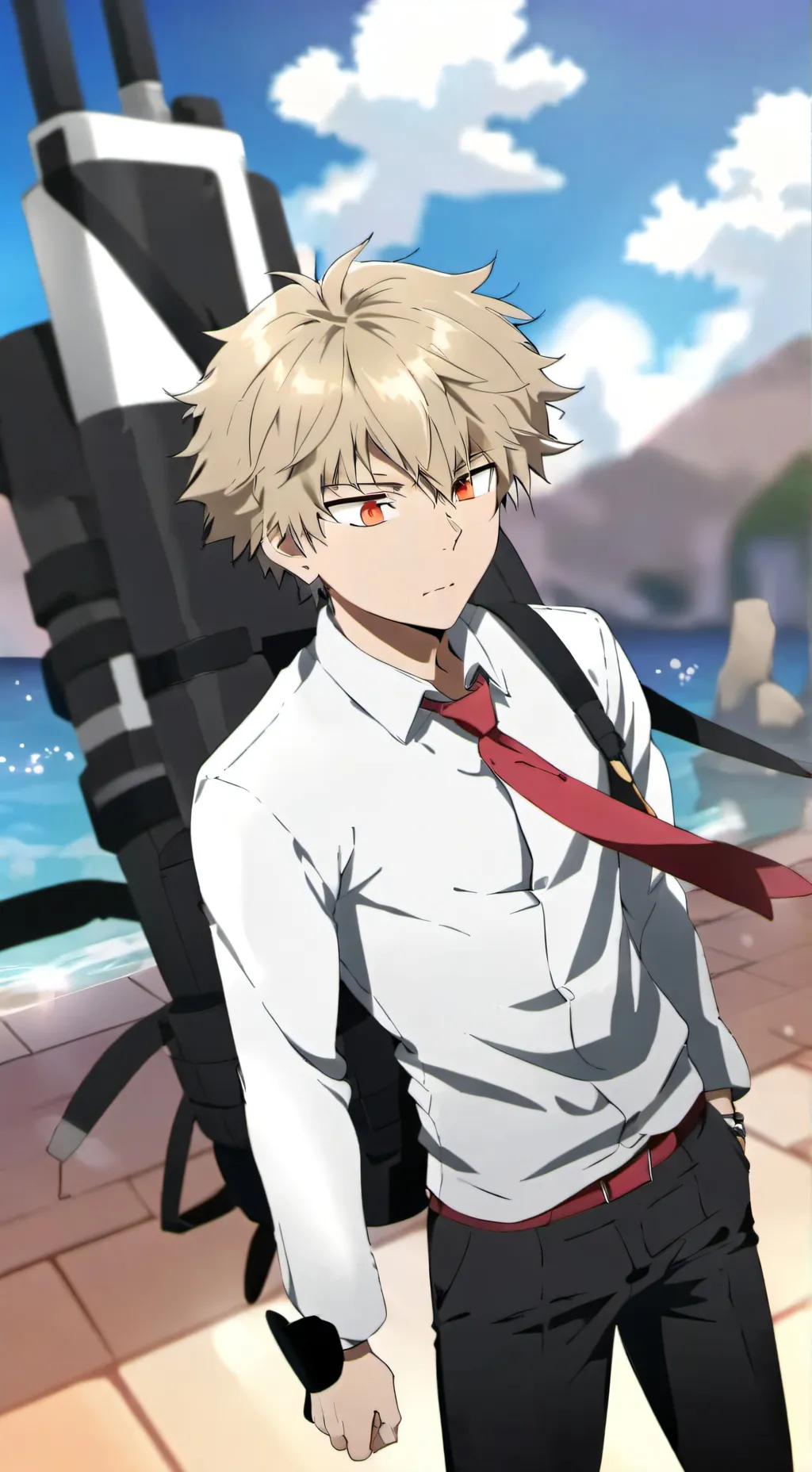ai character: bakugo background