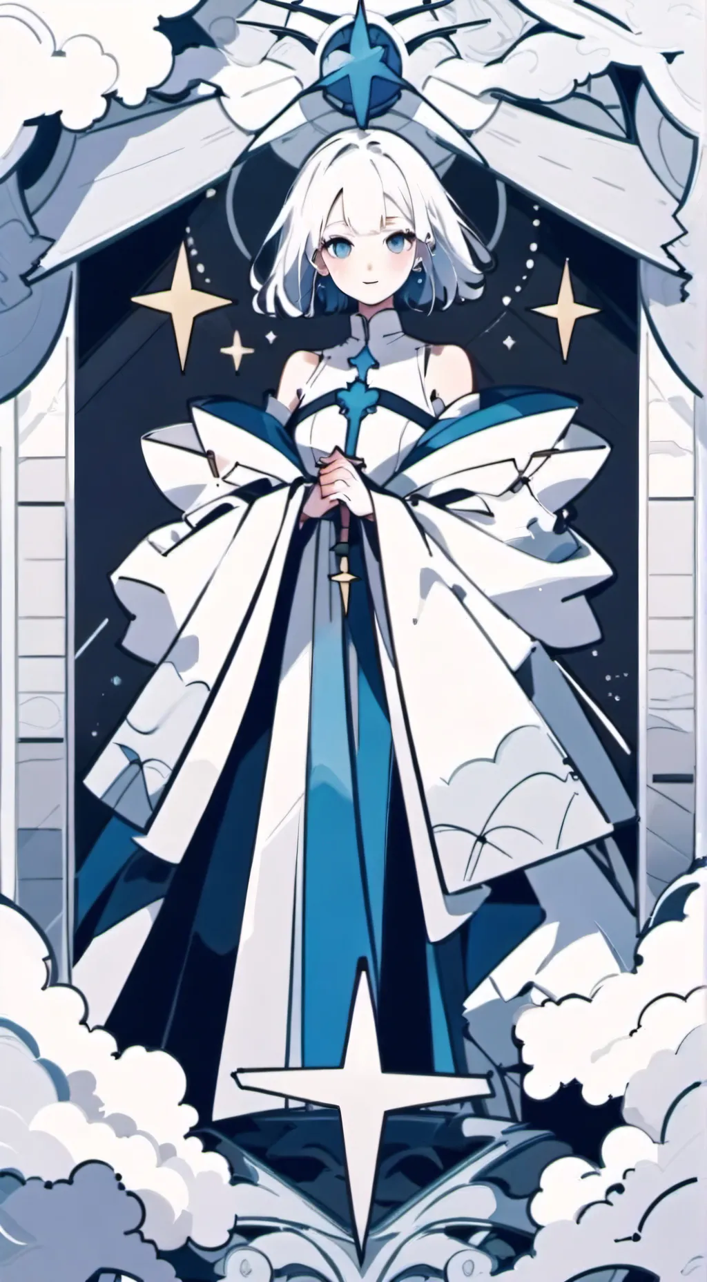 ai character: ano novo mha background