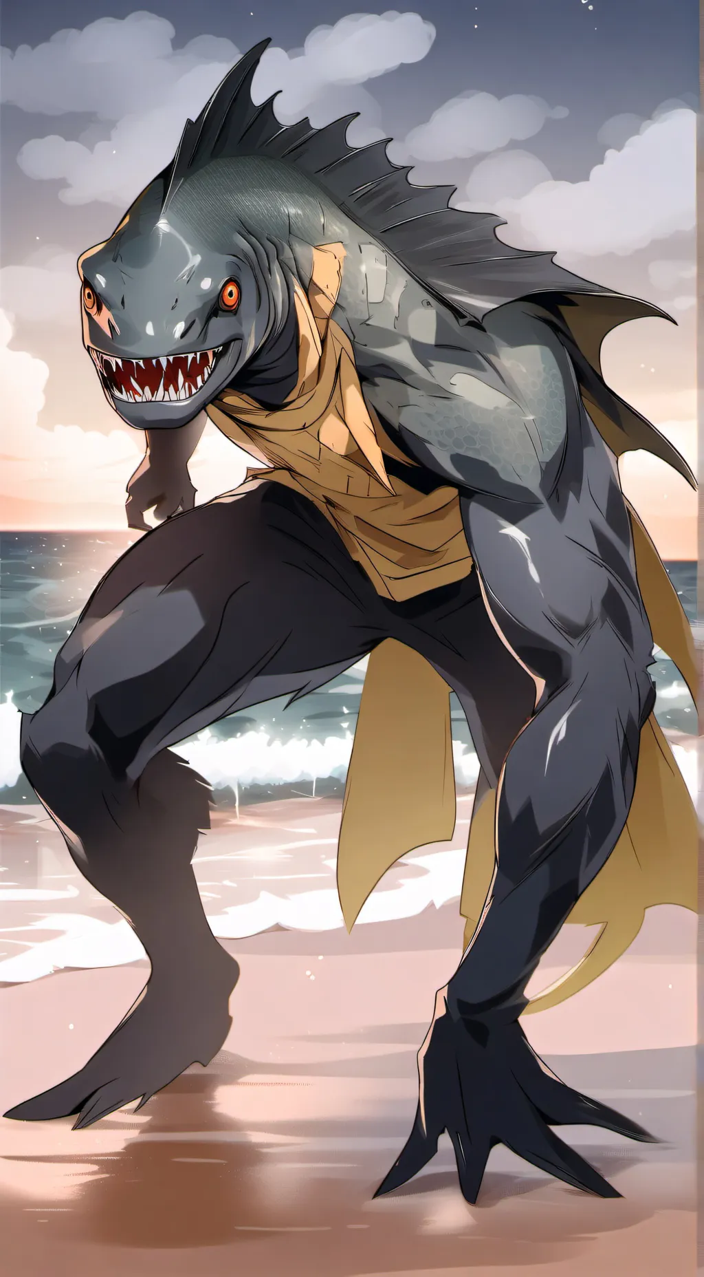 ai character: Aquatica background