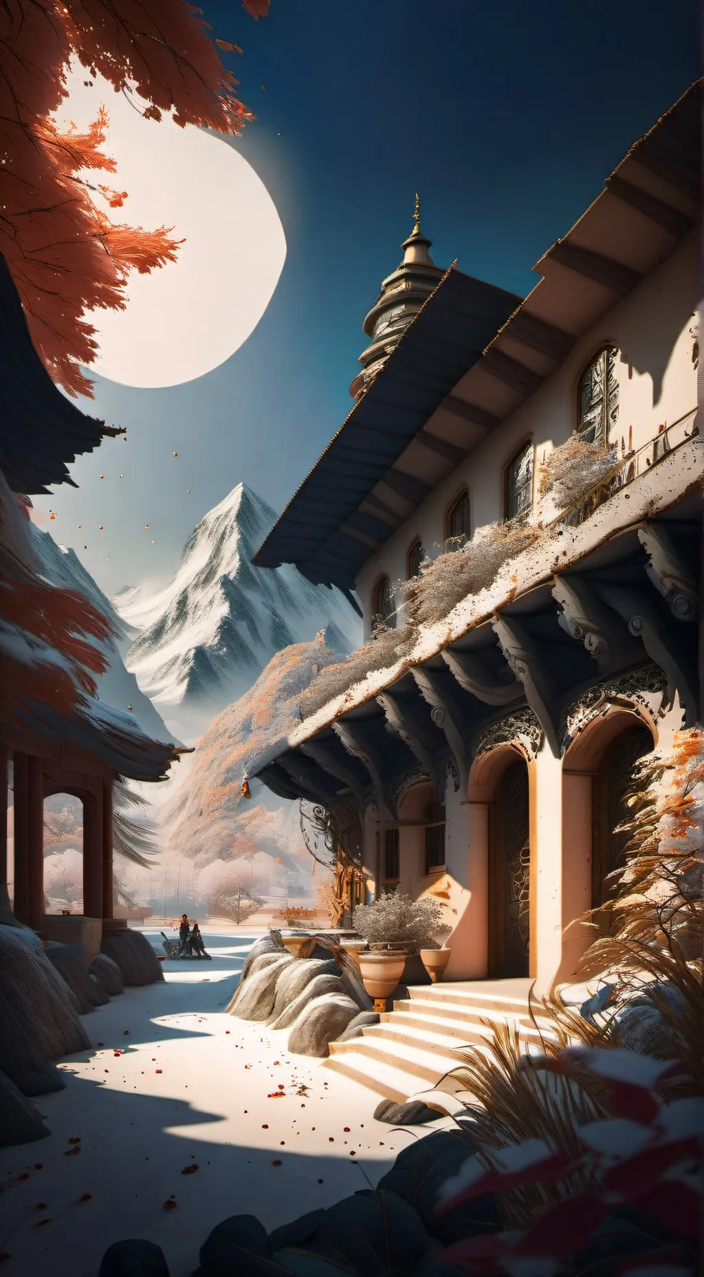 ai character: no talk background