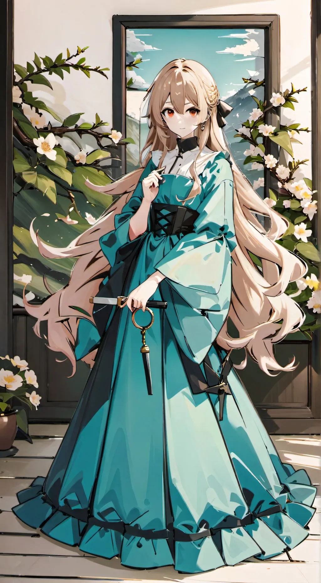 ai character: Anna background