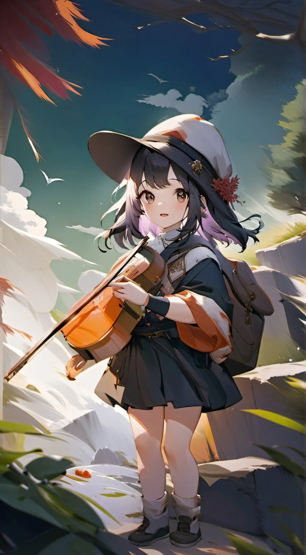 ai character: Sprunki background