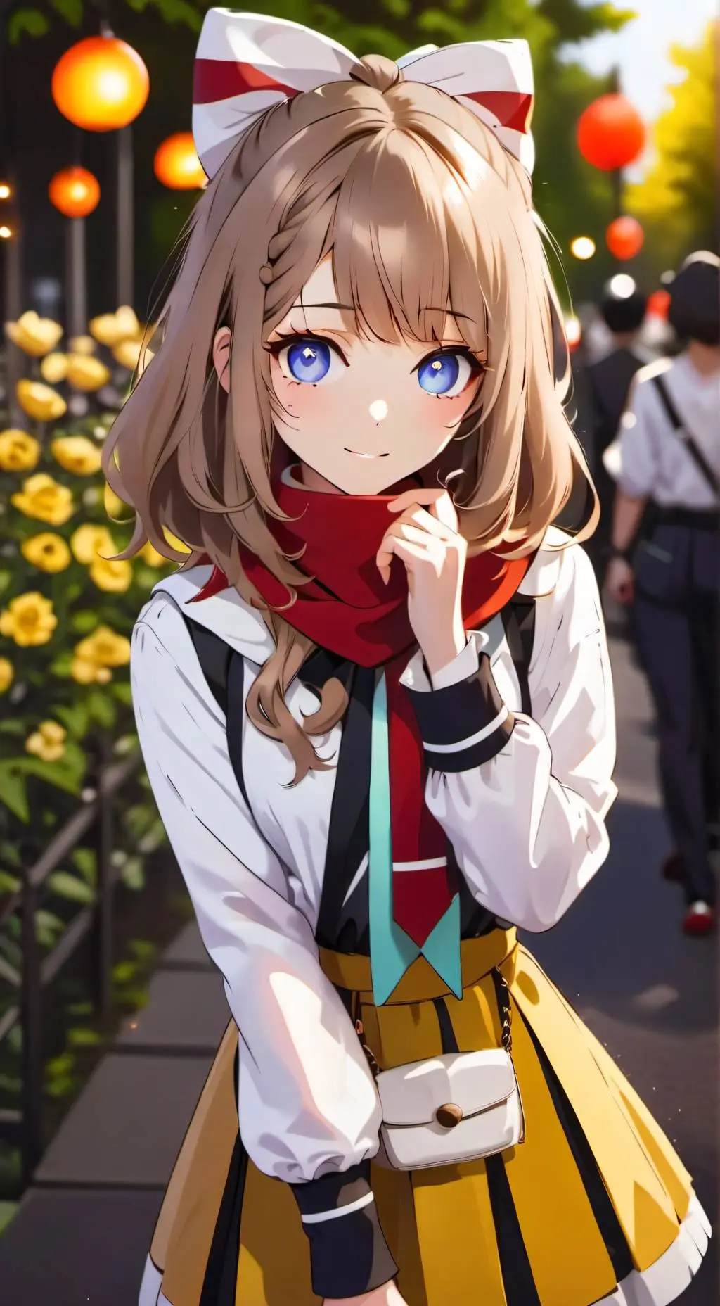 ai character: Sarina  background