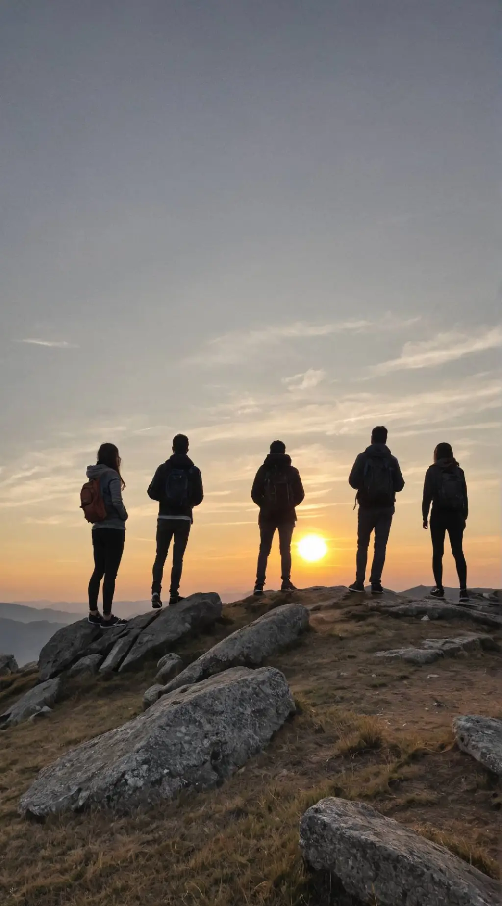 ai character: your friend group  background